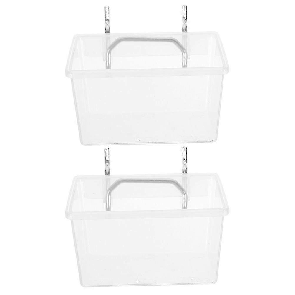 2 Sets of Pegboard Bins Hooks Heavy Duty Peg Board Bins Utilities Bins Tools Boxes for Home Garage