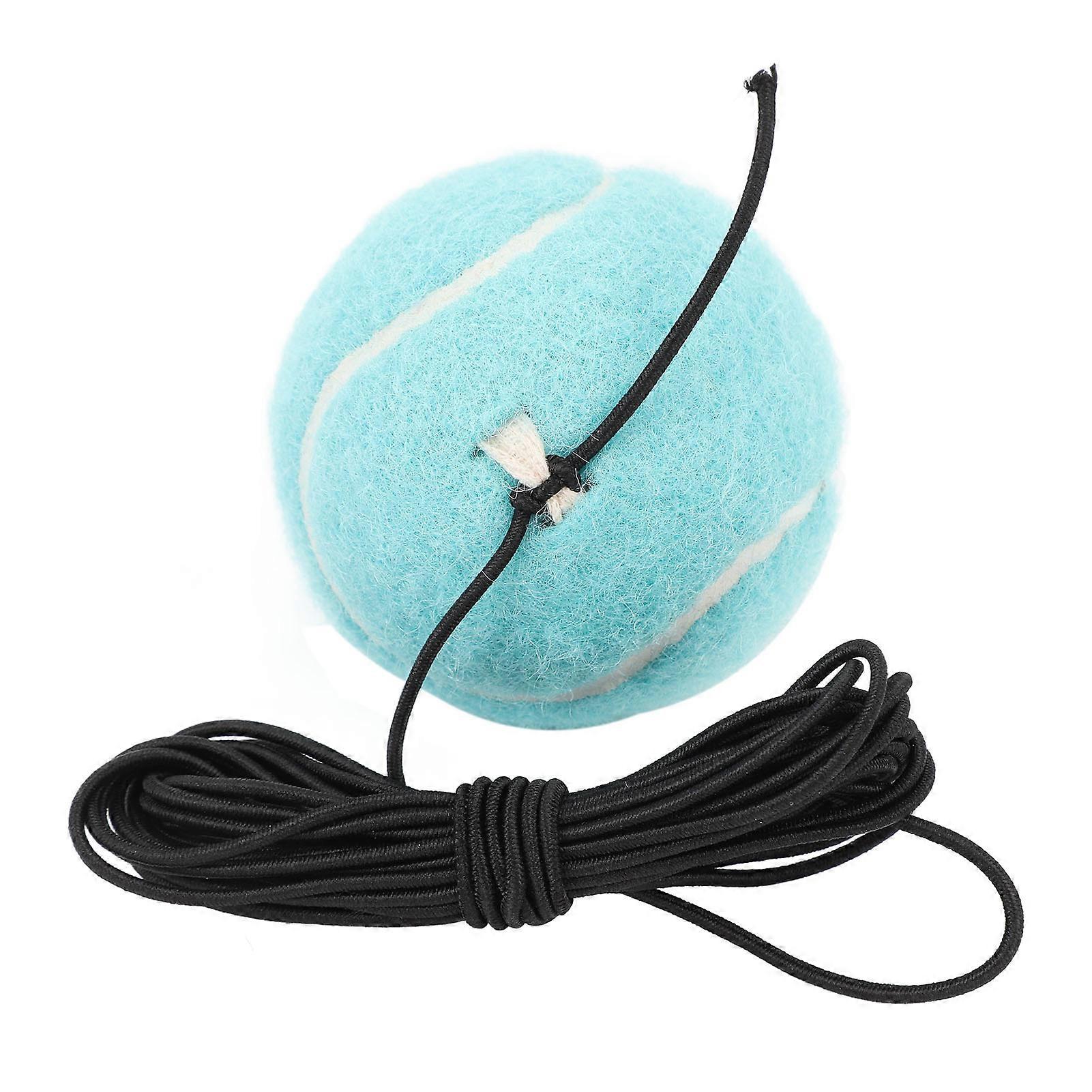 Tennis Training Ball with String Tennis Trainer Balls Self Practice Training Sport Tool for Outdoor Activities Blue
