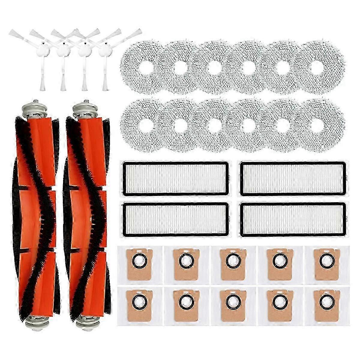 2025 For Robot Vacuum X10+ X10 Plus B101GL Spare Parts Accessories Main Side Brush Hepa Filter Dust Bag M Edition 2