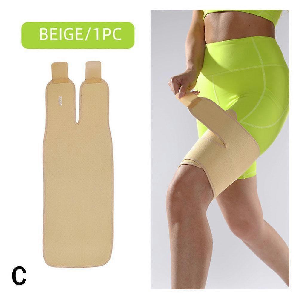 High-Elastic Thigh Wraps Strong Support Breathable Leg Sleeves For Running Weightlifting Muscle Stability