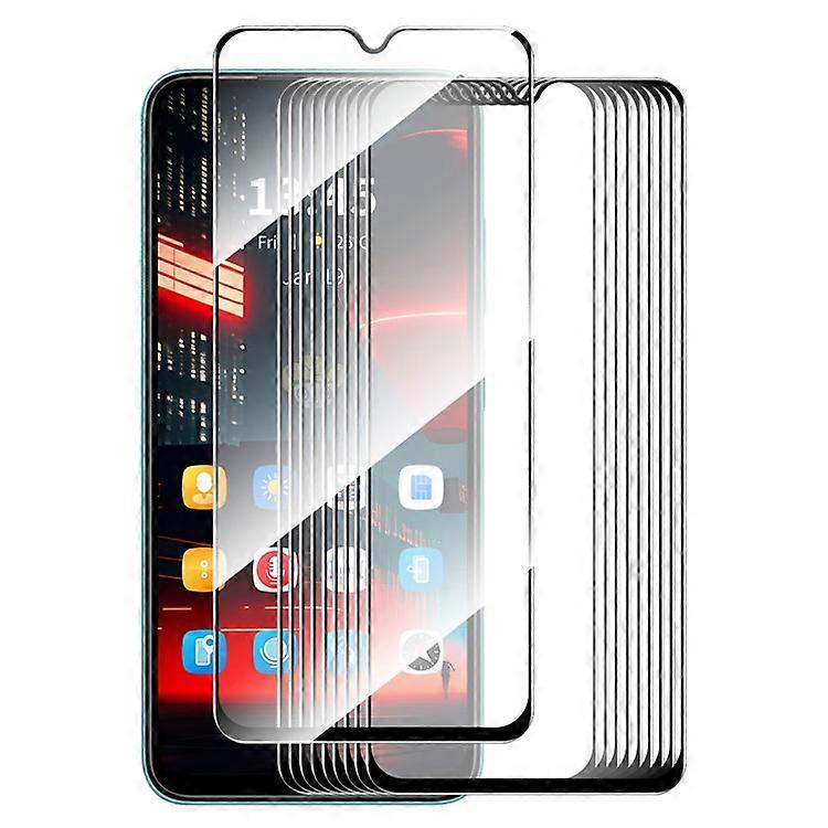 ENKAY HAT PRINCE 10Pcs Compatible For Xiaomi Poco C51 4G Screen Protector 9H High Aluminium-silicon Glass Clear Film