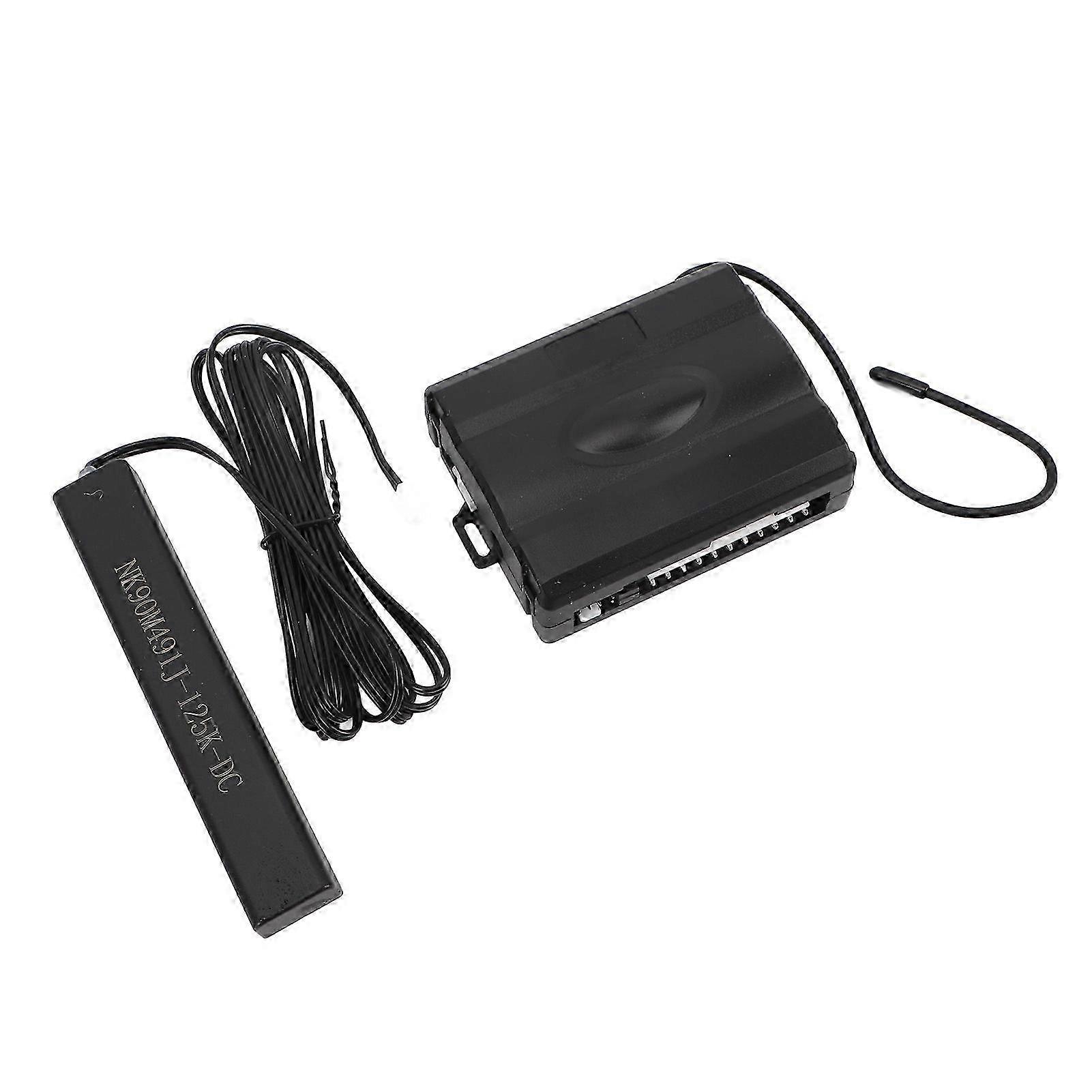 Intelligent Keyless Entry System Kit with PKE Technology, Push Button Remote Start and Trunk Release for 12V Compatible Fuel Vehicles