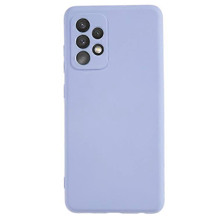 TPU Phone Case Compatible For Samsung Galaxy A32 4G (EU Version) Soft Fiber Lining Rubberized Phone Cover