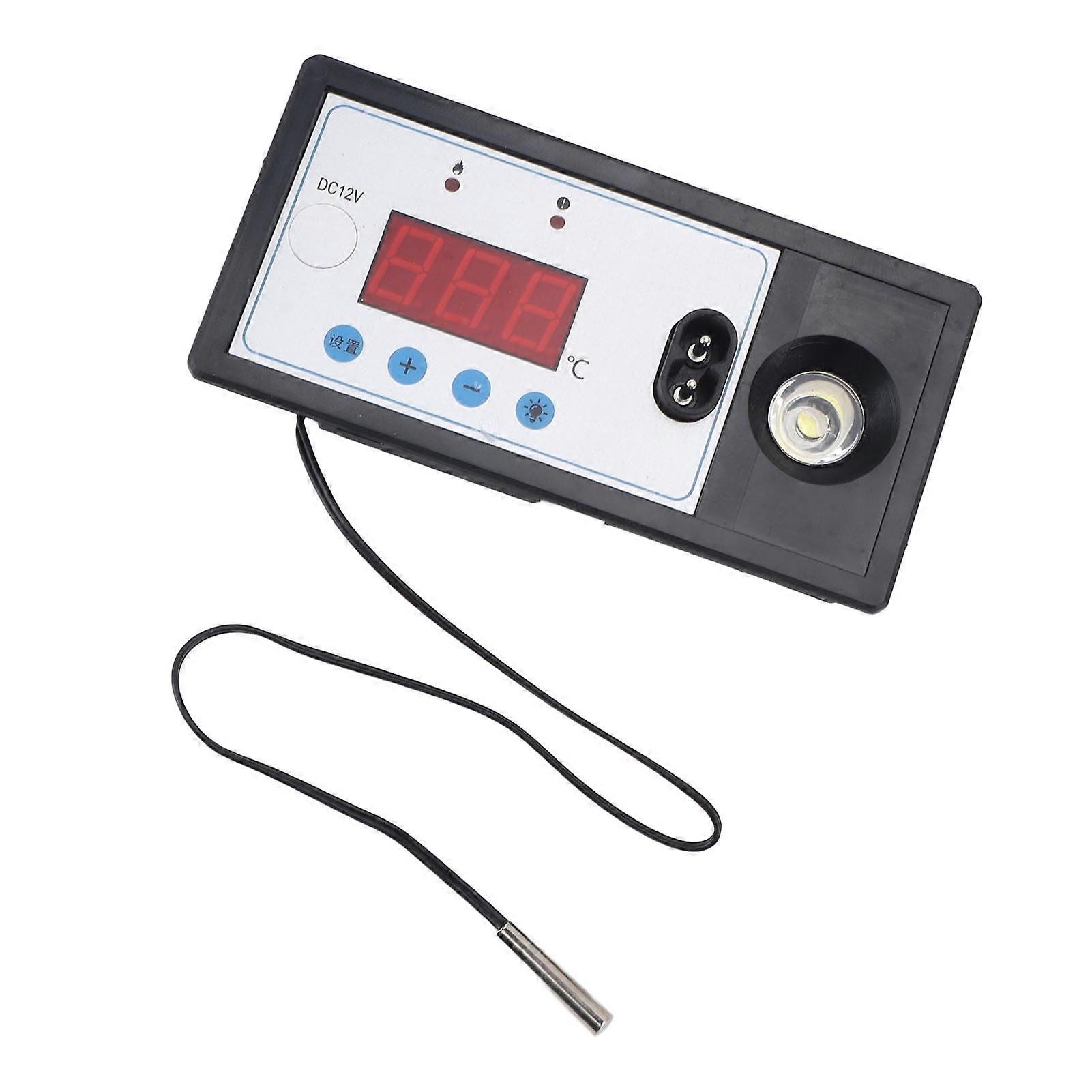 Incubator Temperature Controller with Lamp Automatic Water Bed Egg Incubator Thermostat