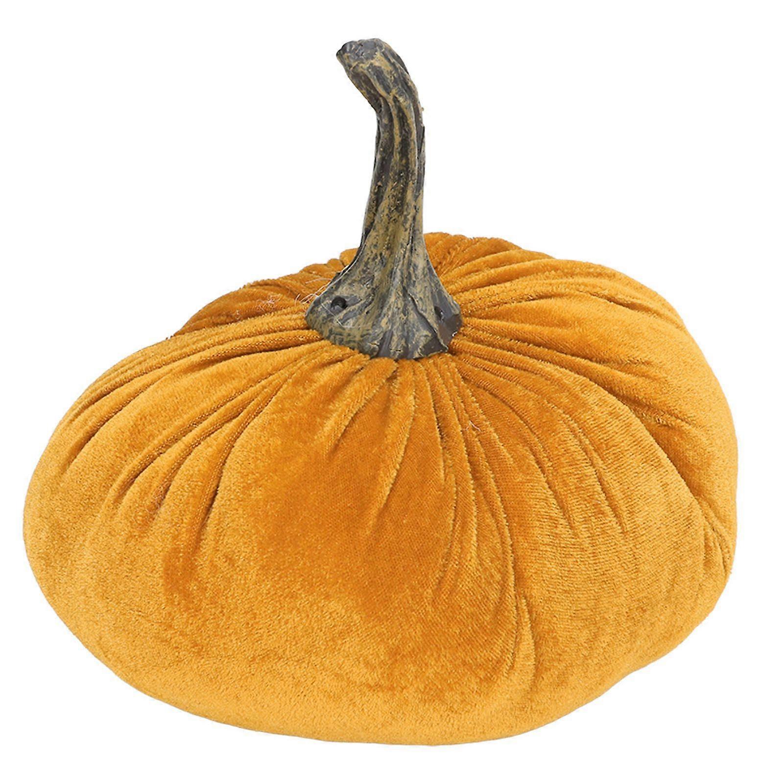 2025 Latest Model  Pumpkin Fabric Small Compact Cloth Material Twisted Stems