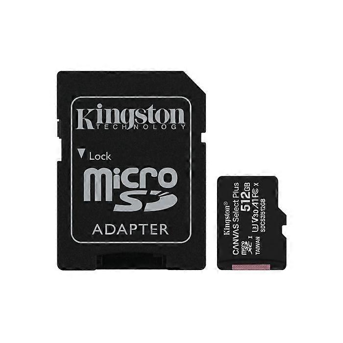 Kingston Canvas Select Plus Flash-Speicherkarte - 512 GB - A1 / Video Class V30