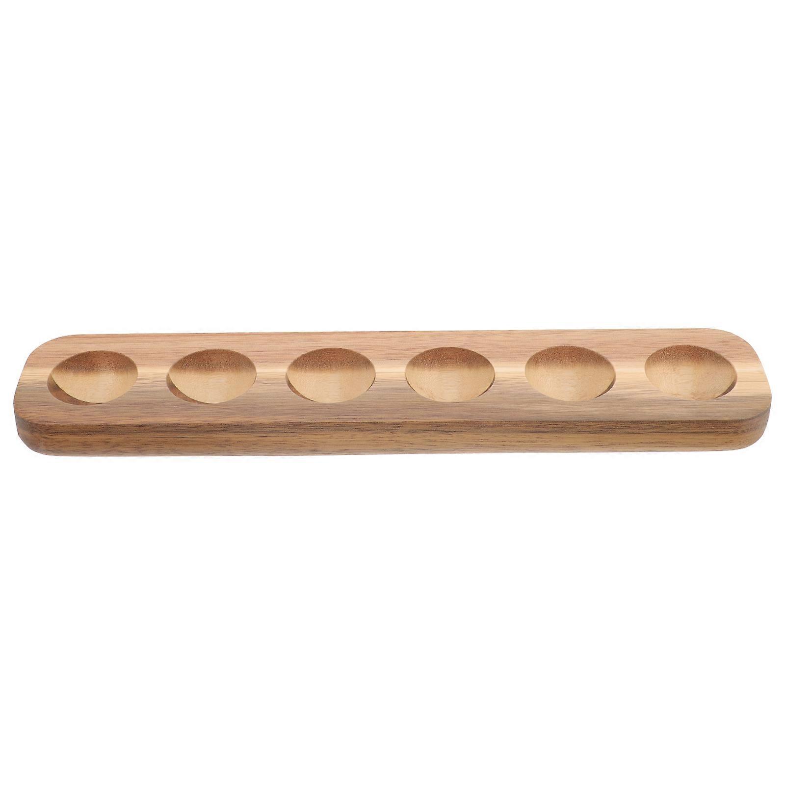 Sturdy Wood Egg Tray, Designed to Keep Eggs Secure and Prevent Breakages