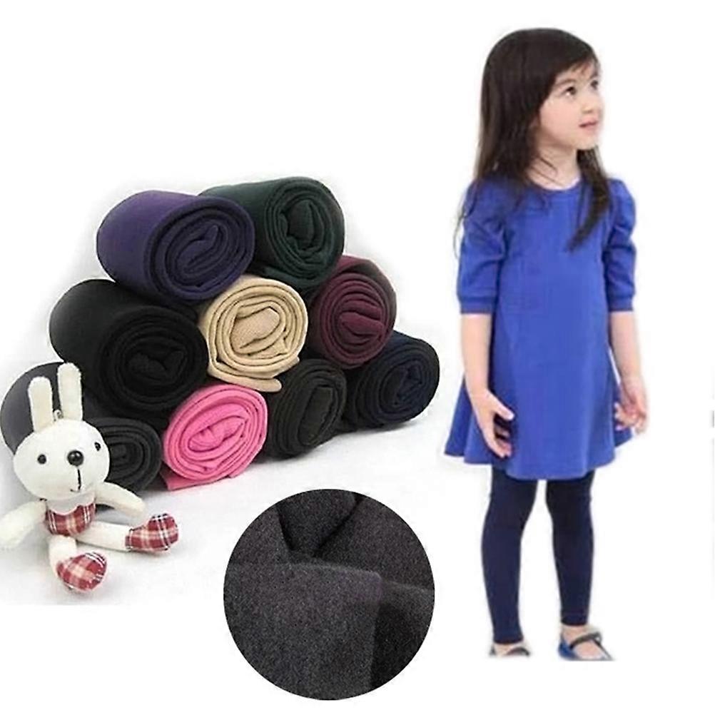 Girls Winter Pants with Lining, Smooth and Stretchy for Comfort