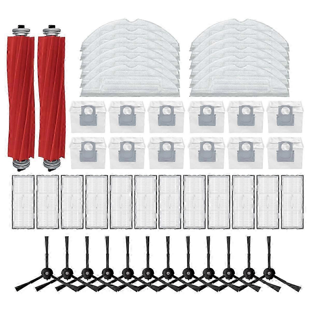 Roborock S7 Max Ultra Replacement Parts - Main Roller & Side Brush
