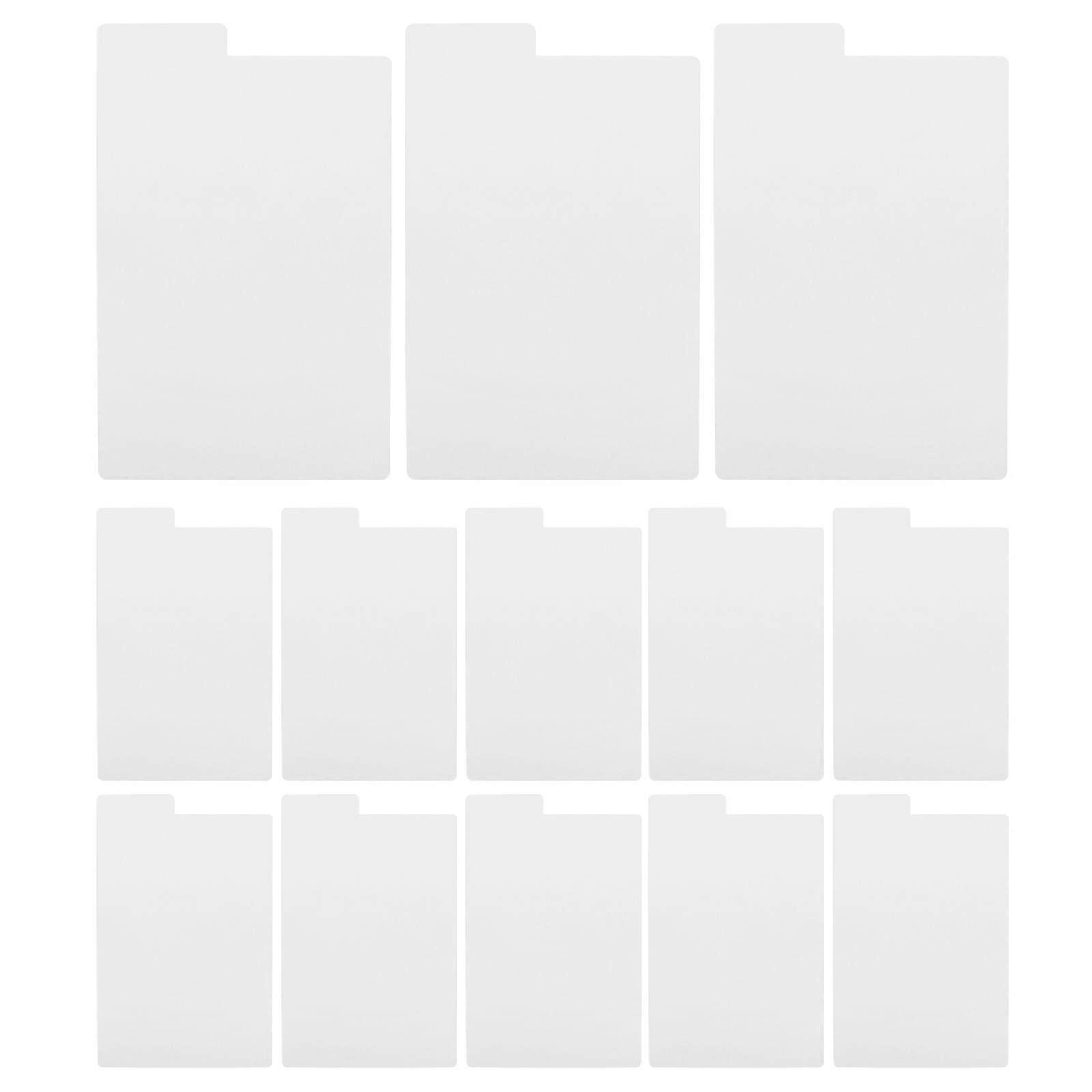 13 Pcs Record Separation Dividers For Picture Album Organizing And Bookshelves Separation Blockers For Album Classification And Storage