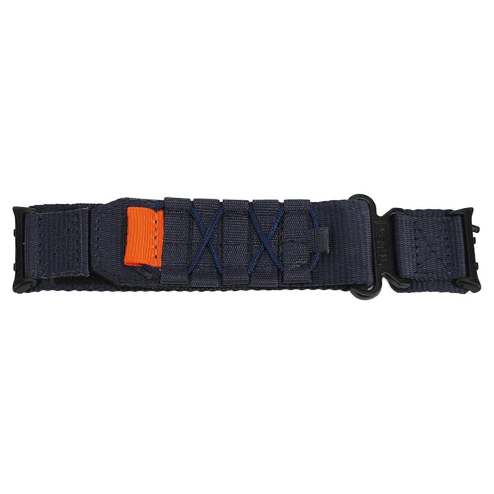 Hook and Loop Fastener Strap Adjustable Size Quick Drying Nylon Watch Band Replacement for Men Women