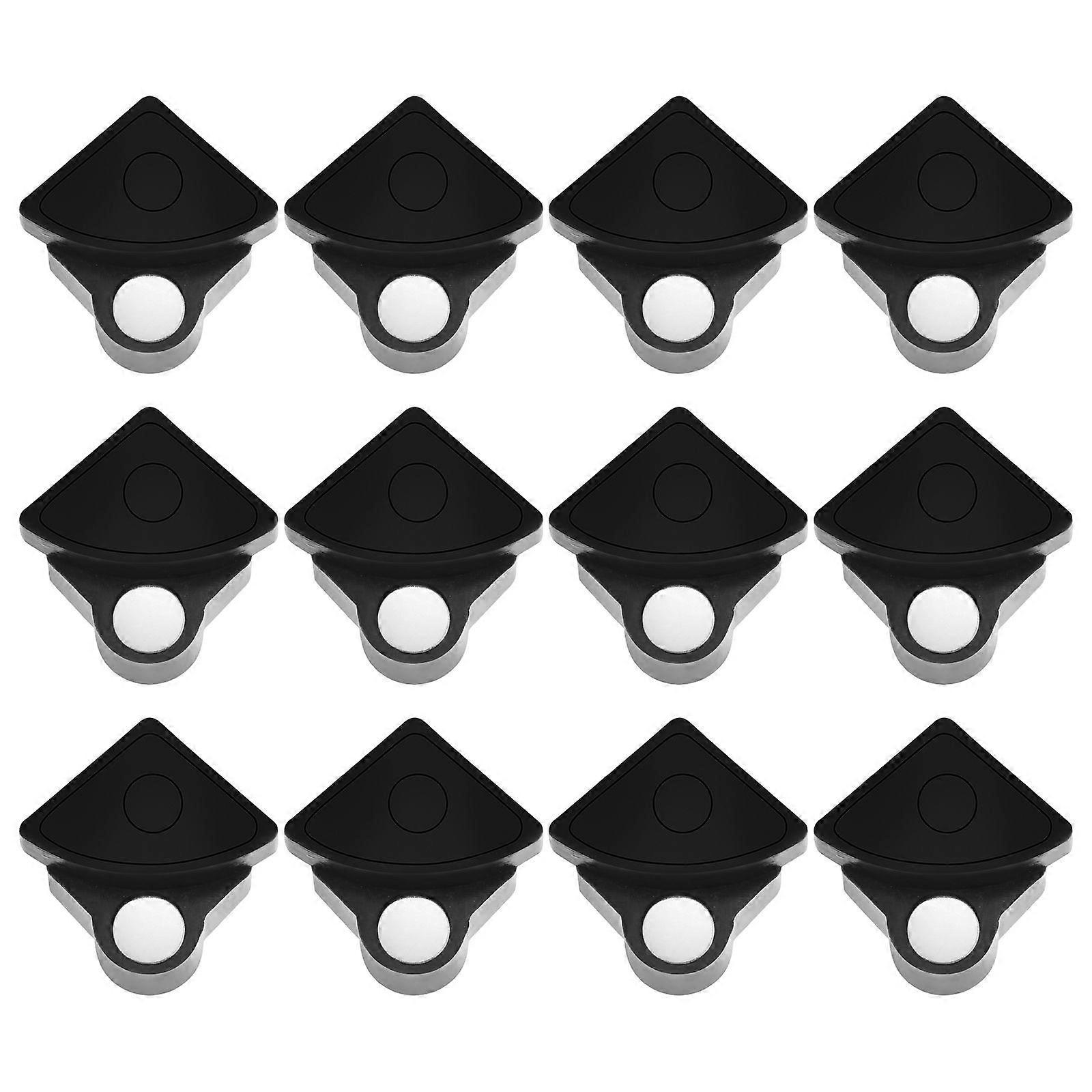 Mini Buckles Bookshelf Convenient Cleaning PP Plastic 40Pcs