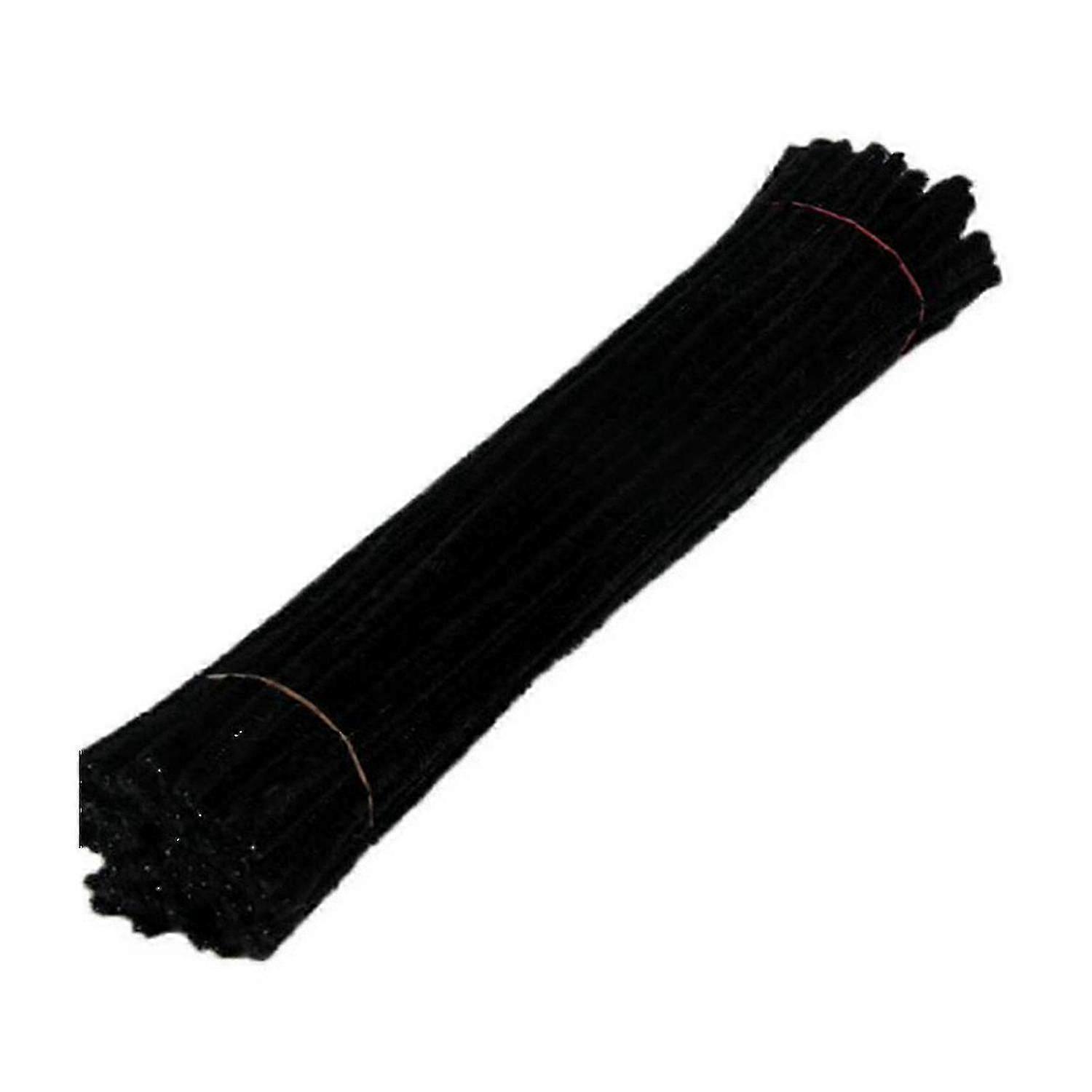100 Pieces Colored Pipe Cleaners 24 Assorted Chenille Stems for Crafts