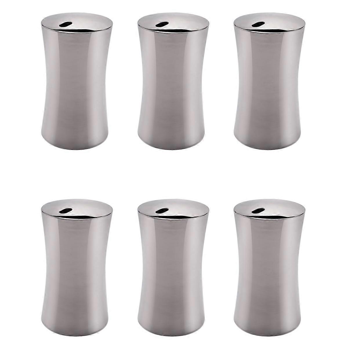 Small Toothpick Holder Dispenser Storage Stainless Steel (Silver)