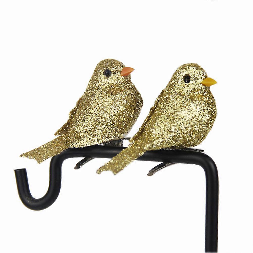 סיכת ראש ציפור מדומה קליפ שיער מקסים לילדות נשים נוכחות נותן 12 יחידות