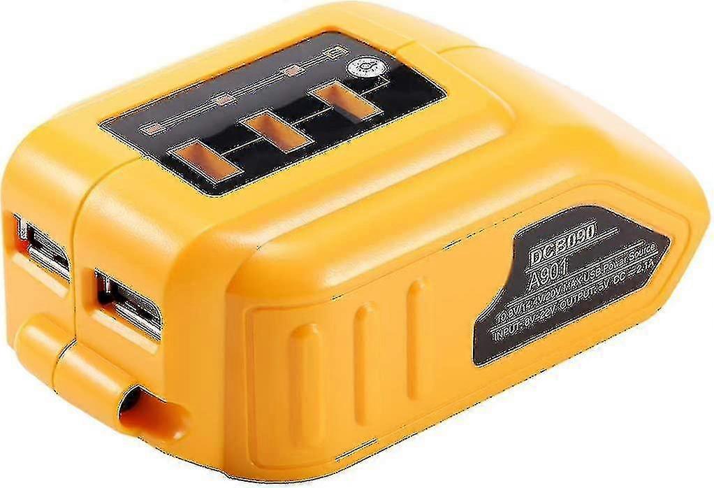 Usb Adapter Replacement For All Compatible 10.8v/14.4v/18v Li-ion Batteries Usb Charger Power Insert