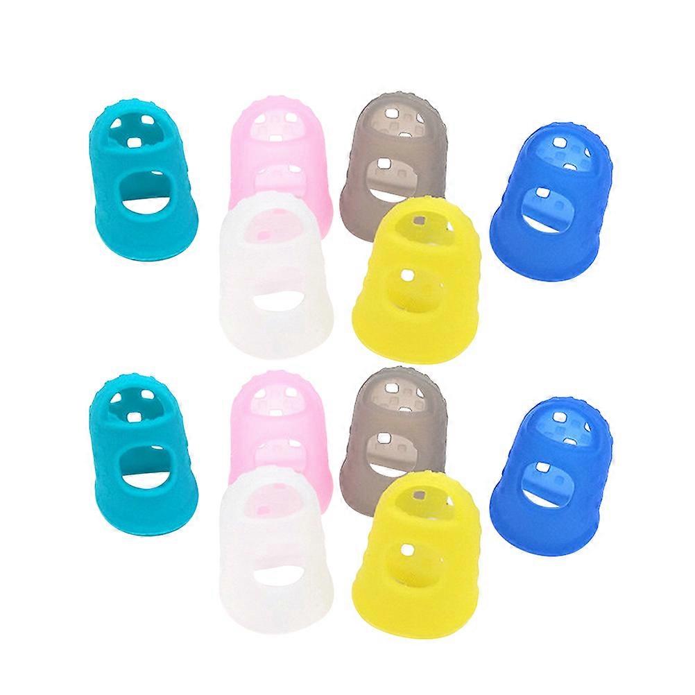 Fingertip for Guitar Silicone Guards for Ukulele Extra Large Size 10Pcs