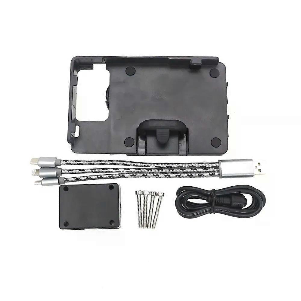 13/16mm Crossbar Navigation Bracket GPS Smartphone 2017-2022 Mobile Phone USB For Benelli TRK 502 X 502X ABS