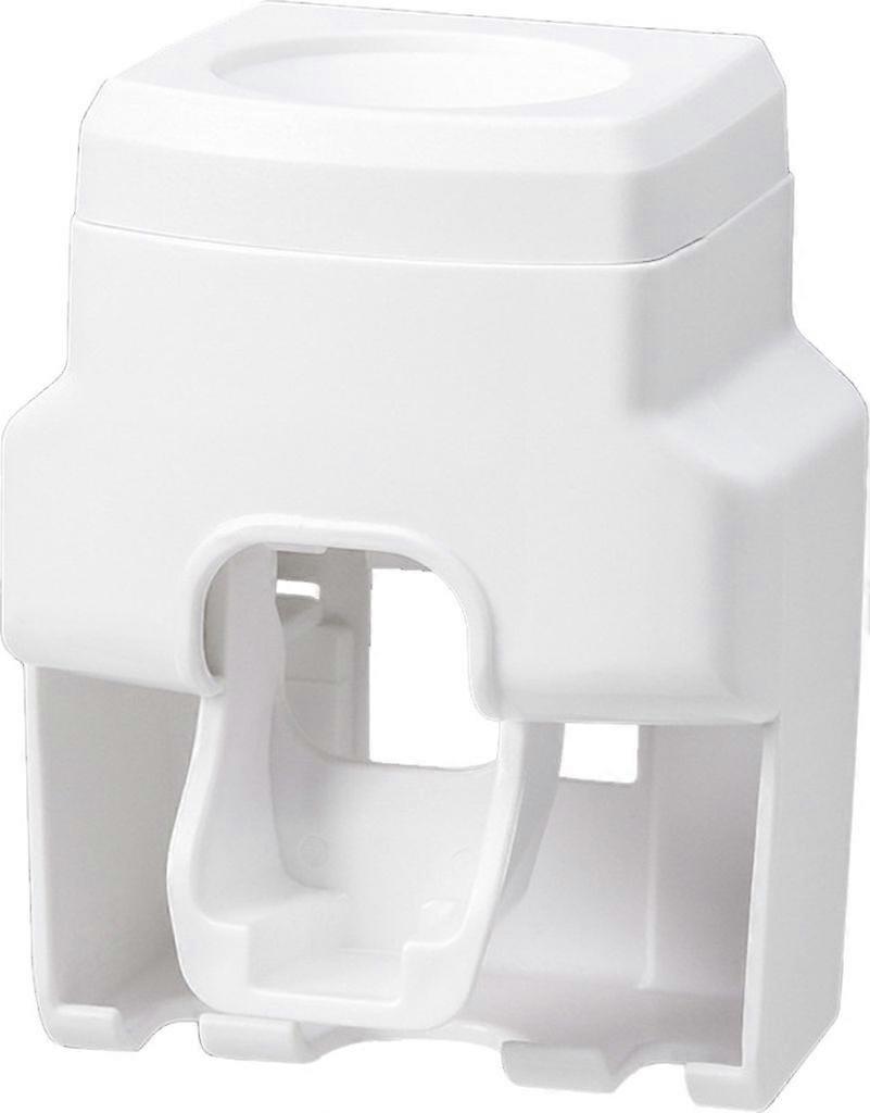 Toothpaste Dispenser and Toothbrush Holder - Wall-Mounted