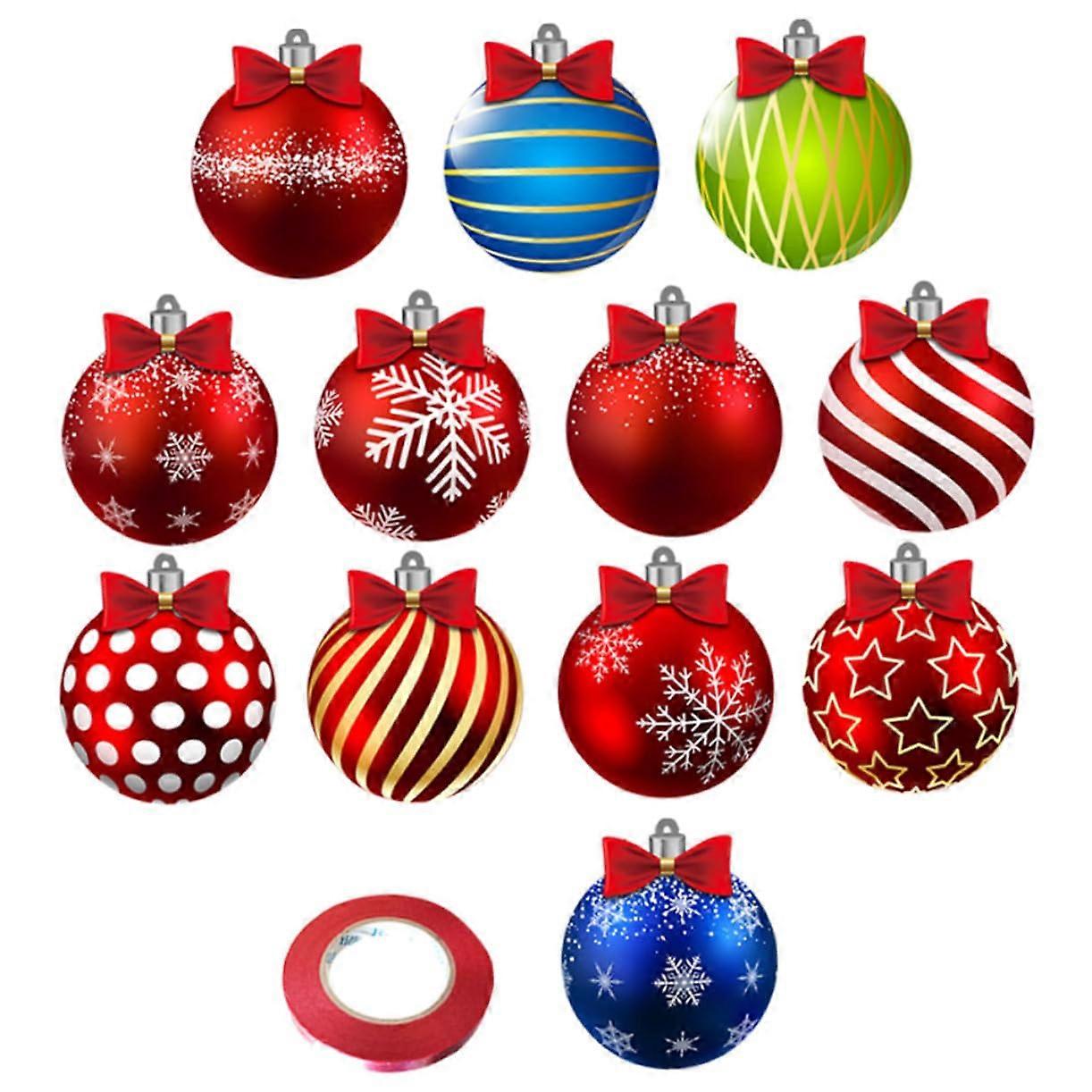 Christmas Baubles Christmas Tree Decorations Hanging Bauble Decoration