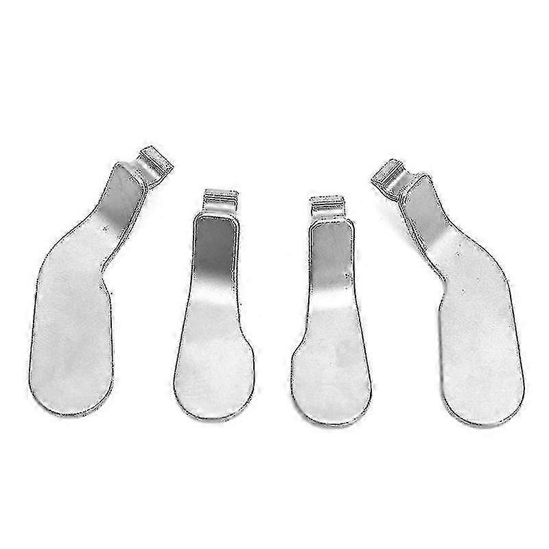 Silver Rear Buttons Paddles Long & Short Compatible with Certain Brand Elite Game Controllers