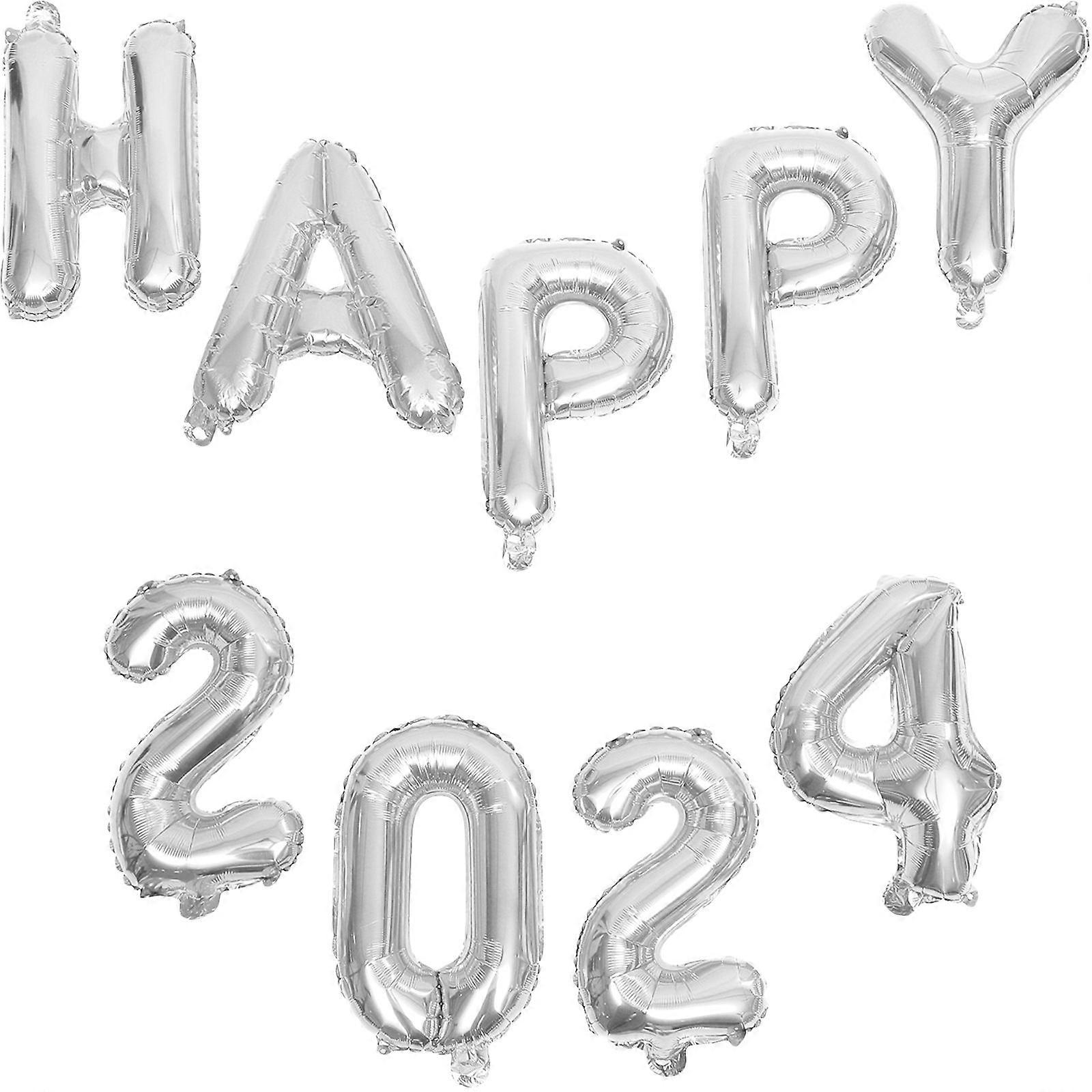 Number Balloons New Year Eve Party Props 15.7×9.8×0.0in For Holiday Occasions 1Set