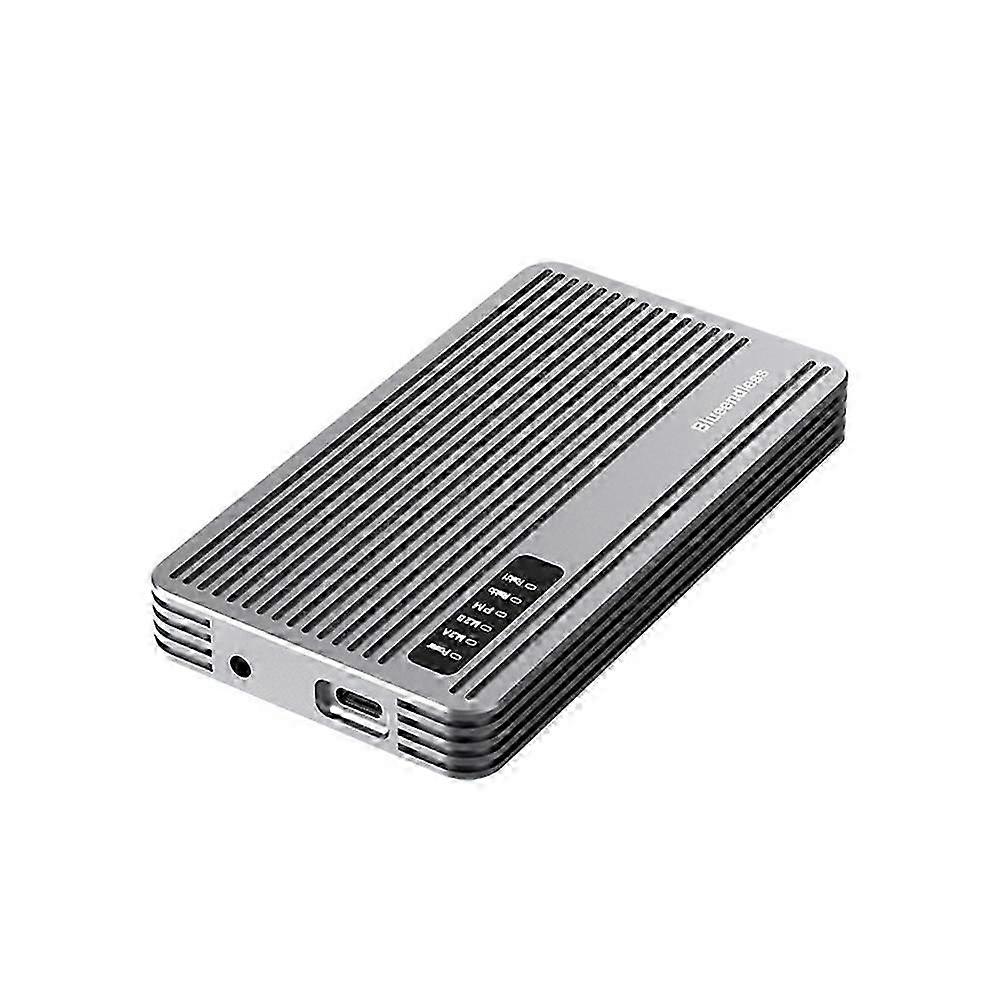 Dual Bay Mobile Hard Disk Enclosure 20Gbps M.2 SATA/NVMe SSD Case US PLUG