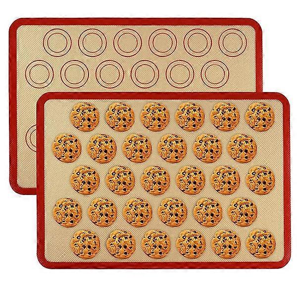 1pc Macaron Silicone Baking Mat Household Cookie Bean Puffs Rectangular Non-stick Pan Oven Non Stick Mat