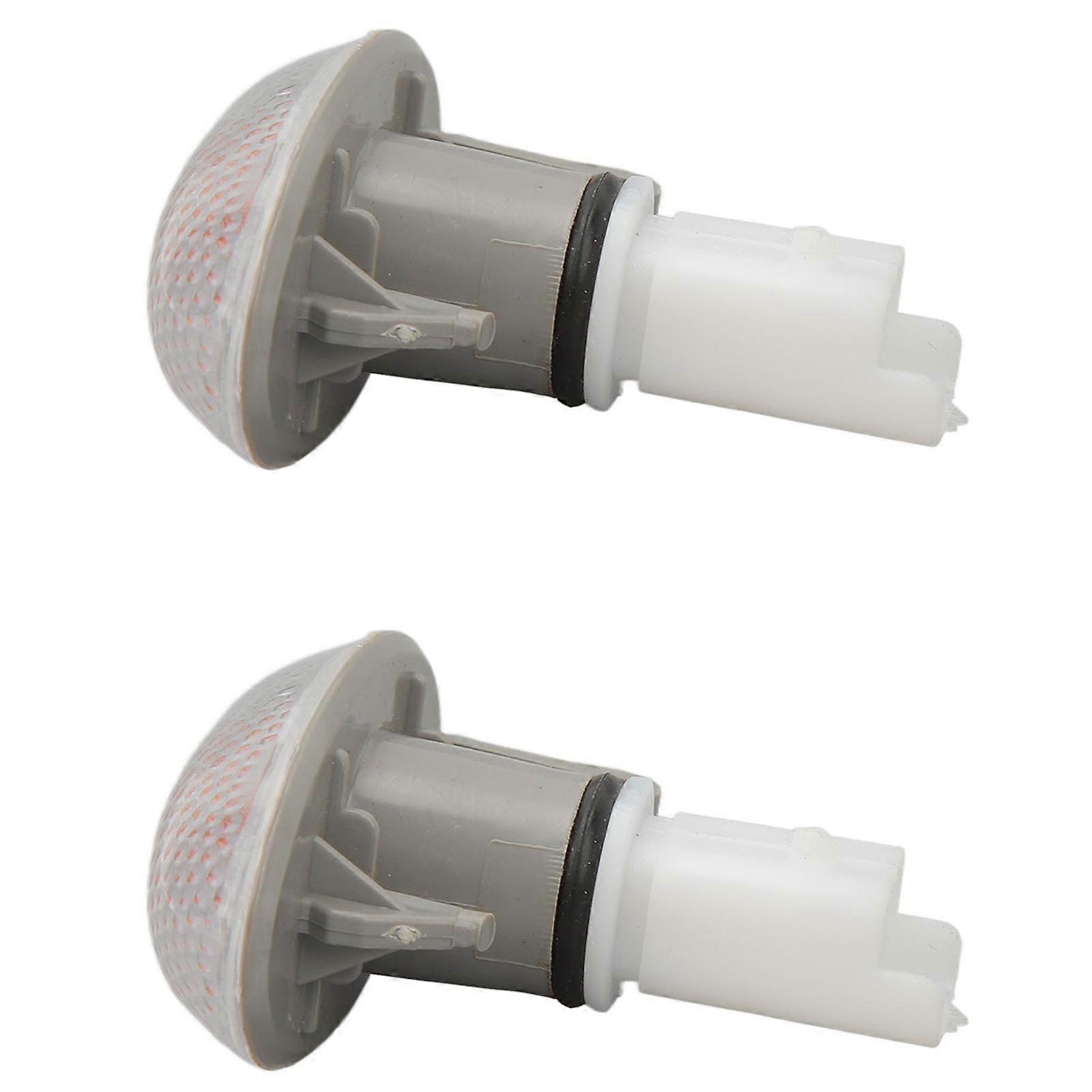 2Pcs Side Marker Light Bright 12V 632574 Side Indicator Lamp Replacement for 206 407 607