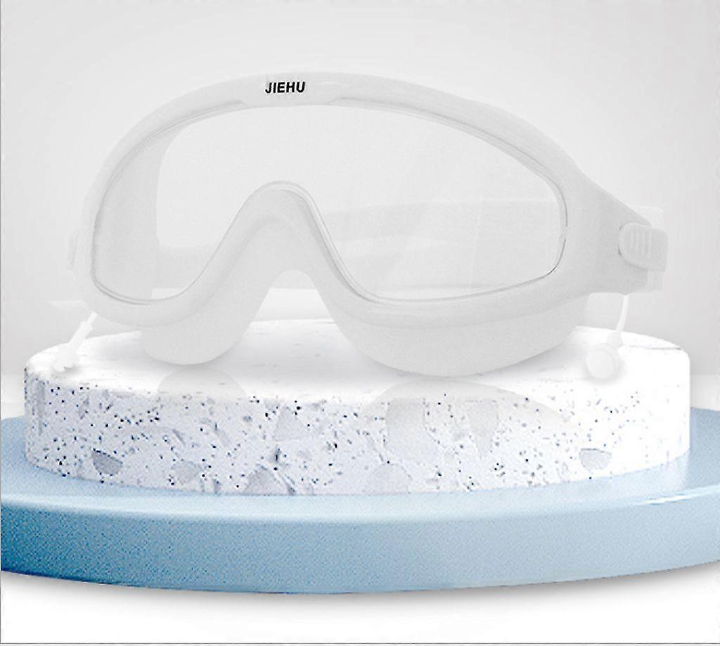 Anti-fog swimming goggles for adults, men, women, and youth with soft silicone seal