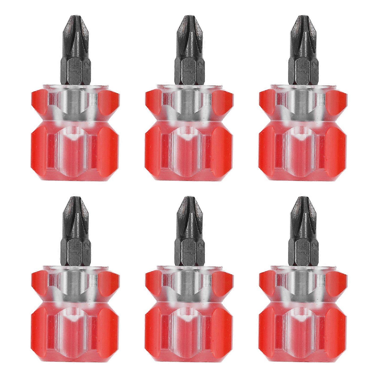 2025 Latest Model  6 Pcs Cross Screwdriver Household Multifunction Mini