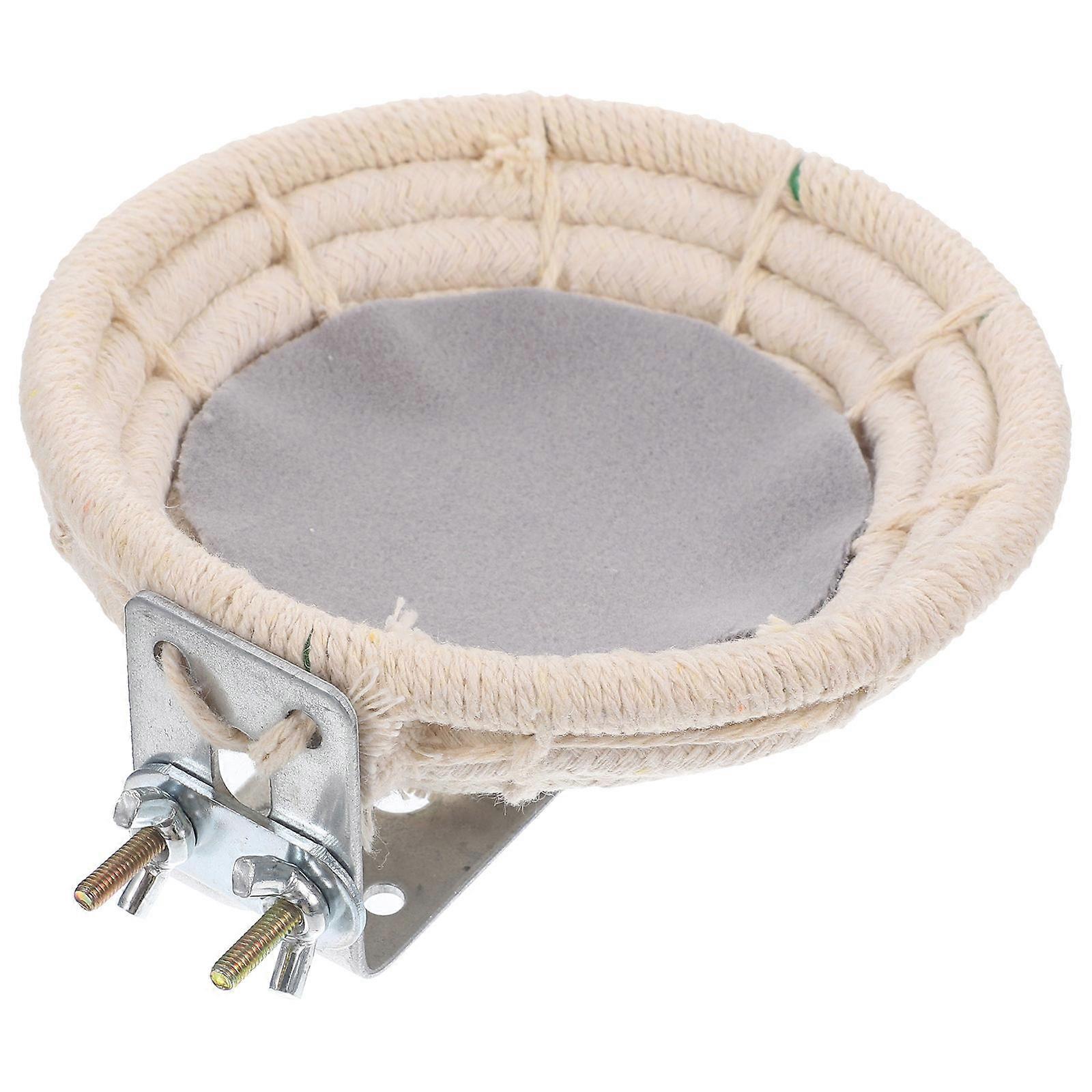 Bird Raising Supplies Weaving Bird Nest Breathable for Birds Breeding Nest Home Use Material 1Pcs