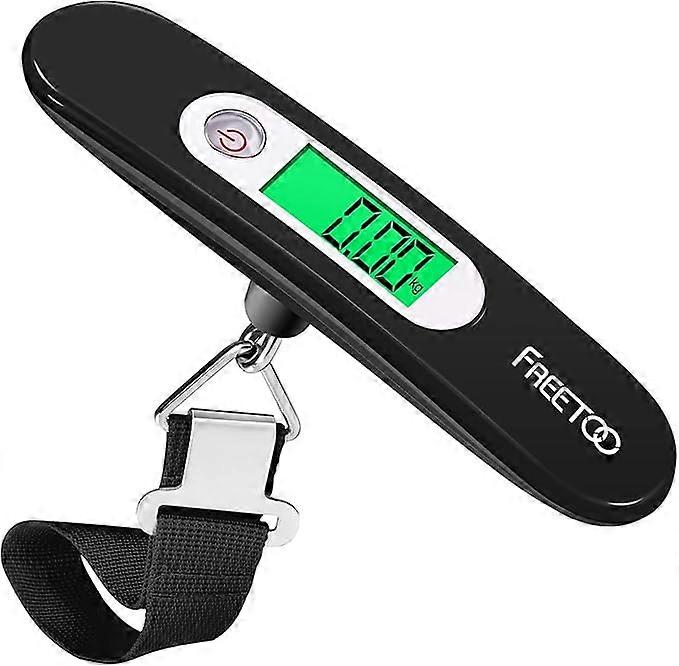 2 Pieces Portable Electronic Luggage Scale Digital Luggage Scale