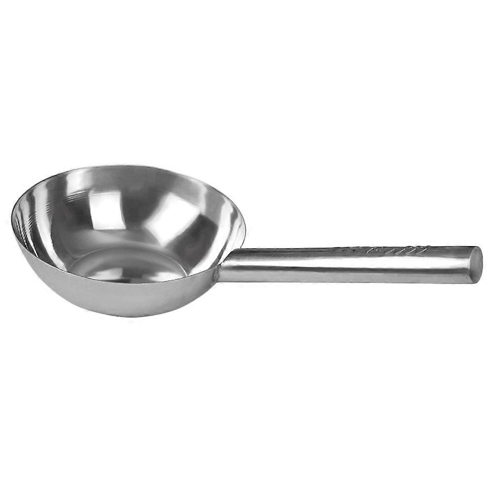 Here's a polished and engaging product description based on your input:
 
**Stainless Steel Water Ladle with Handle – Premium Kitchen Scoop for