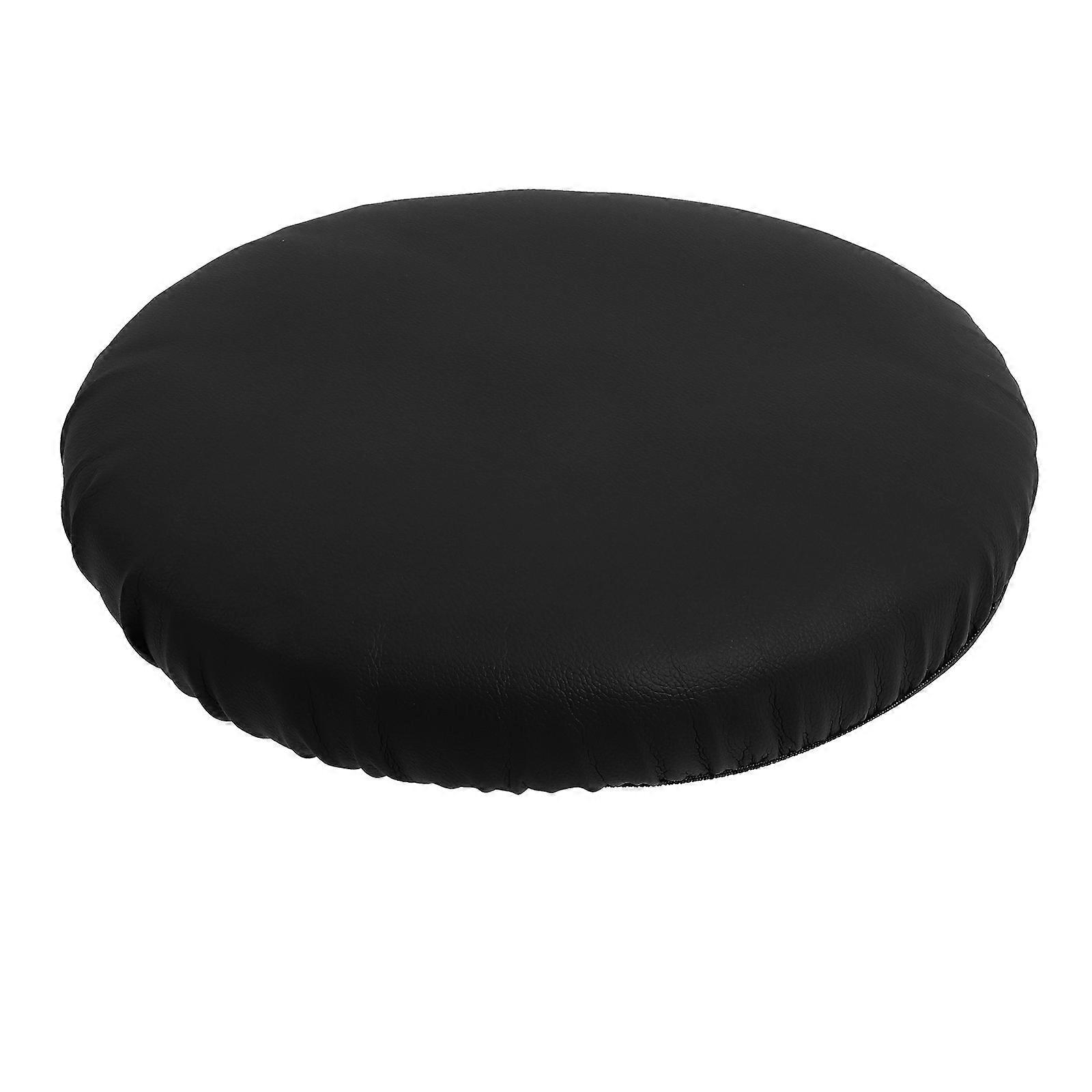 Round Stool Cover Bar Stool Cover for Protection Black