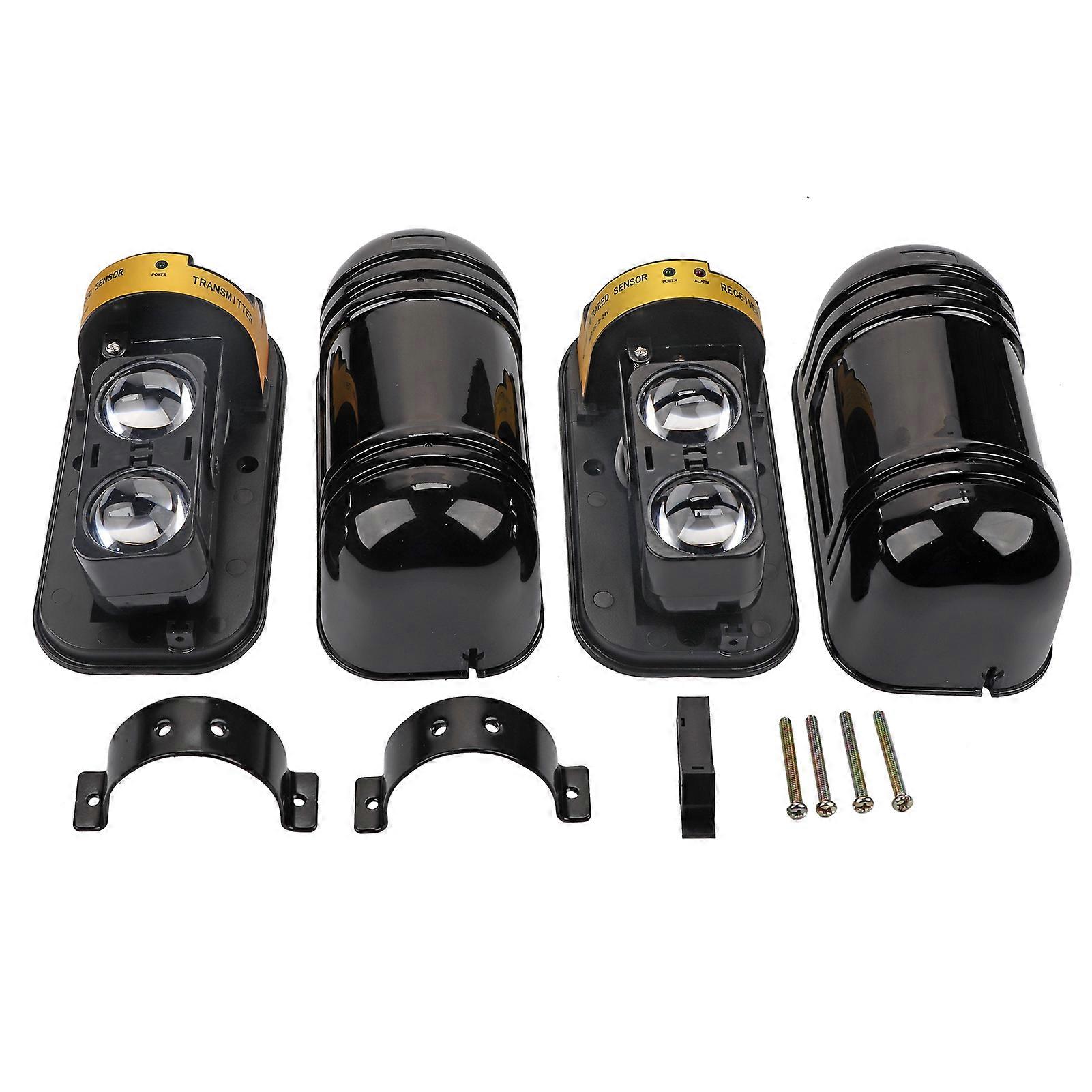 Invisible Beam Barrier Active Detection Digital Pulse Infrared Sensor 100m IR Alarm