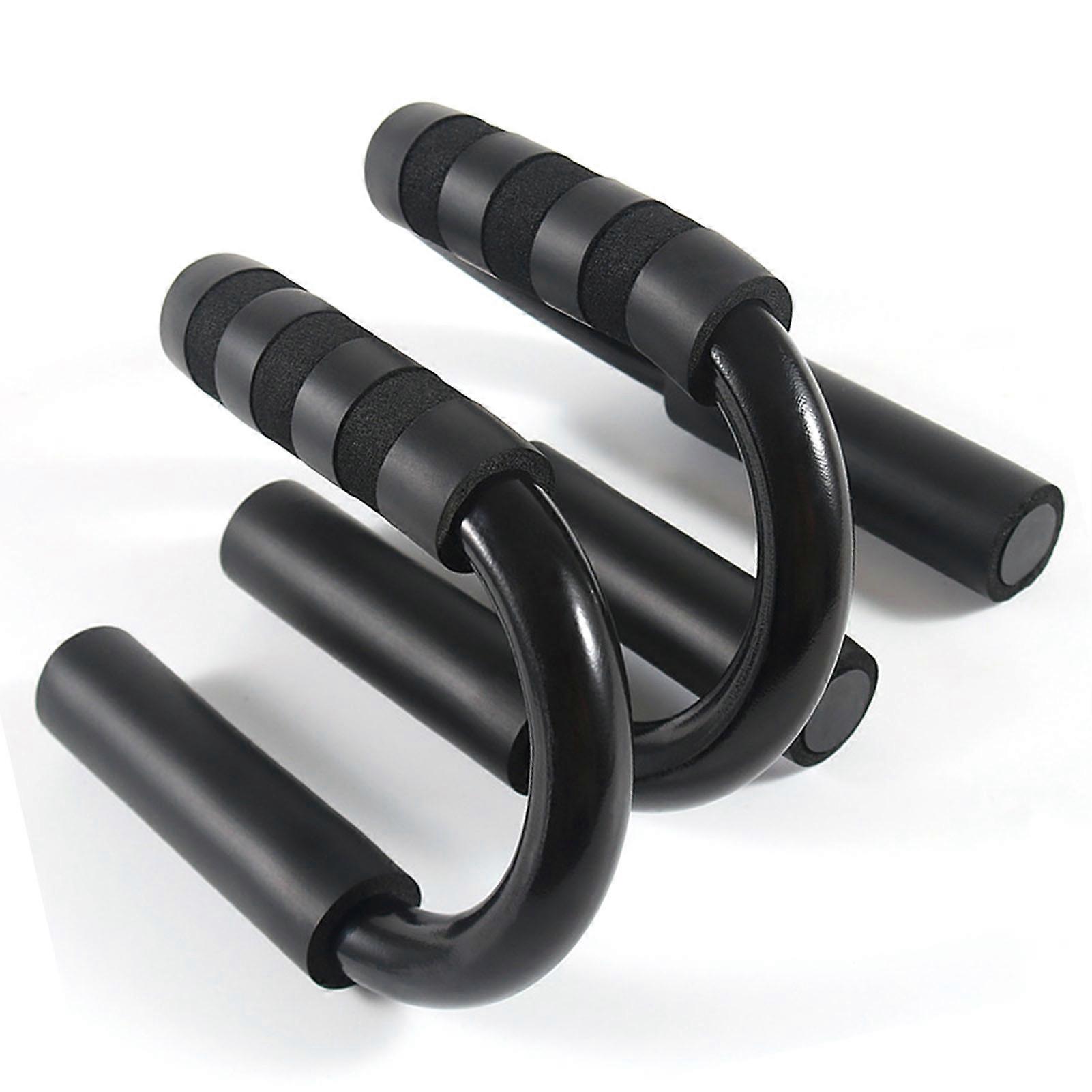 Push Up Stand S Shaped Prevent Slip Strength Training Workout Stands with Ergonomic Handle for Floor Workout