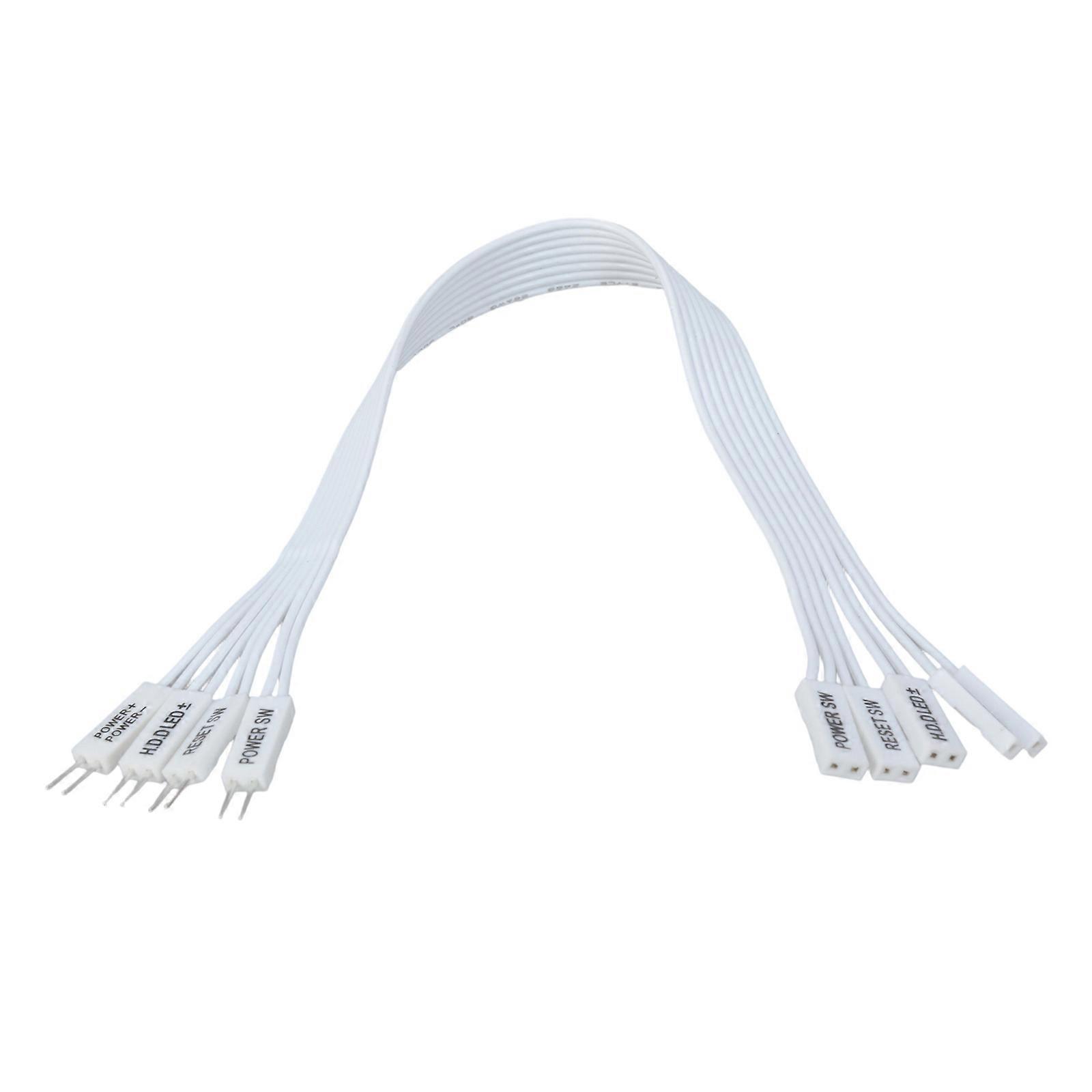 Bilgisayar Anakartları Anahtarları Sabit Disk Katı Hal Sürücüsü LED/PLED/ Güç Sıfırlama Anahtarı Uzatma Kablosu 20/30/50/100cm Çok Renkli