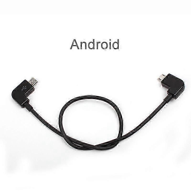 Micro USB Cable OTG 90° for DJI Mavic 2 Pro Zoom Air DJI Spark Remote Controller Edition 0716