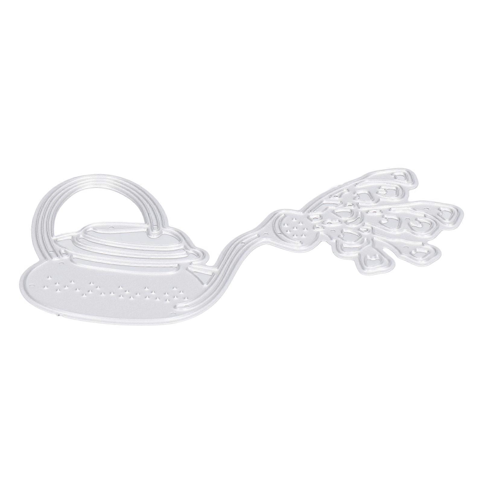 2pcs Metal Die Cutting Watering Can Pattern Convenient Simple DIY Embossing Cut Frames for Scrapbooking