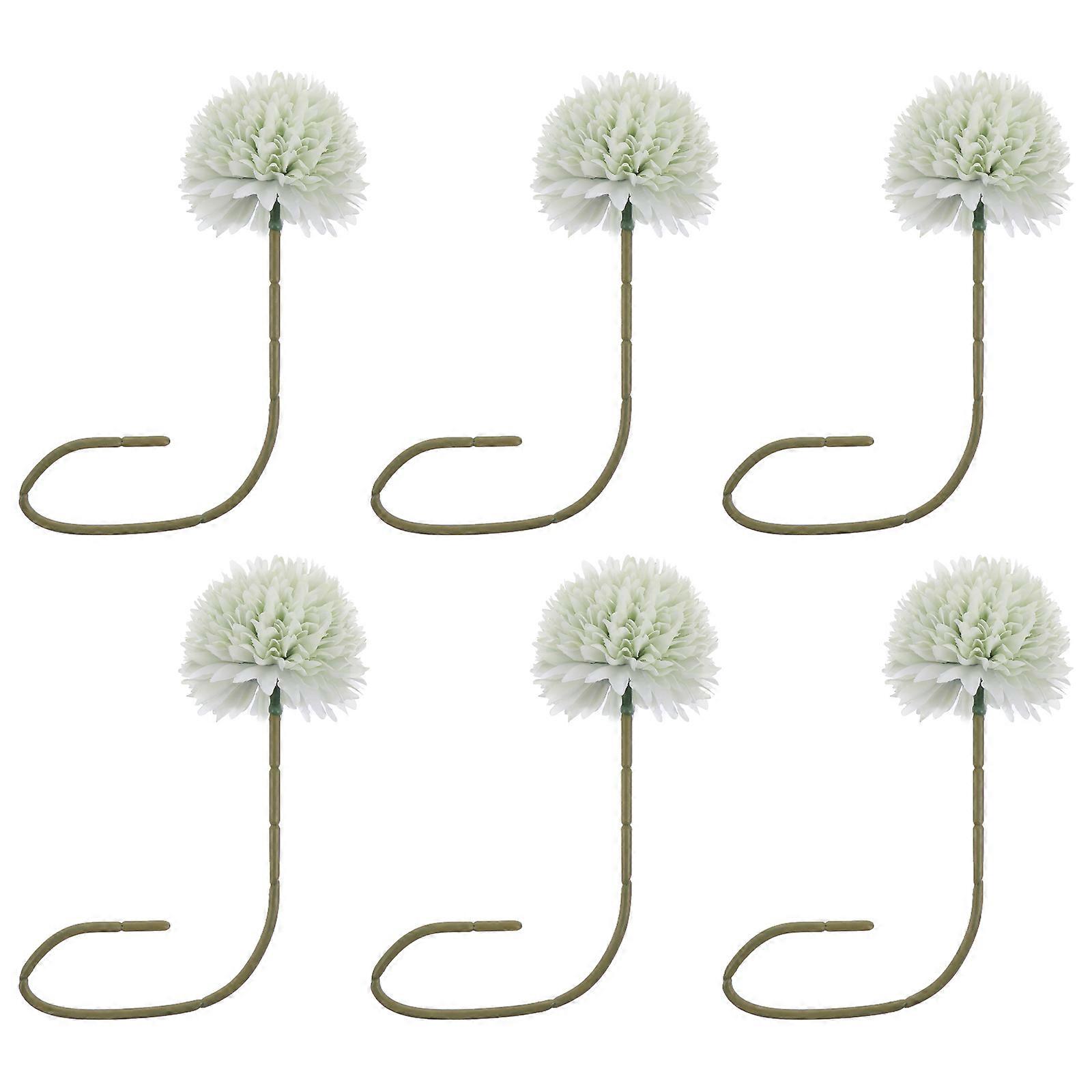 6pcs Artificial Hyacinth Bouquet for Home Decor – Lightweight, Easy to Use & Store for Thanksgiving, Wedding and Holiday Decorations