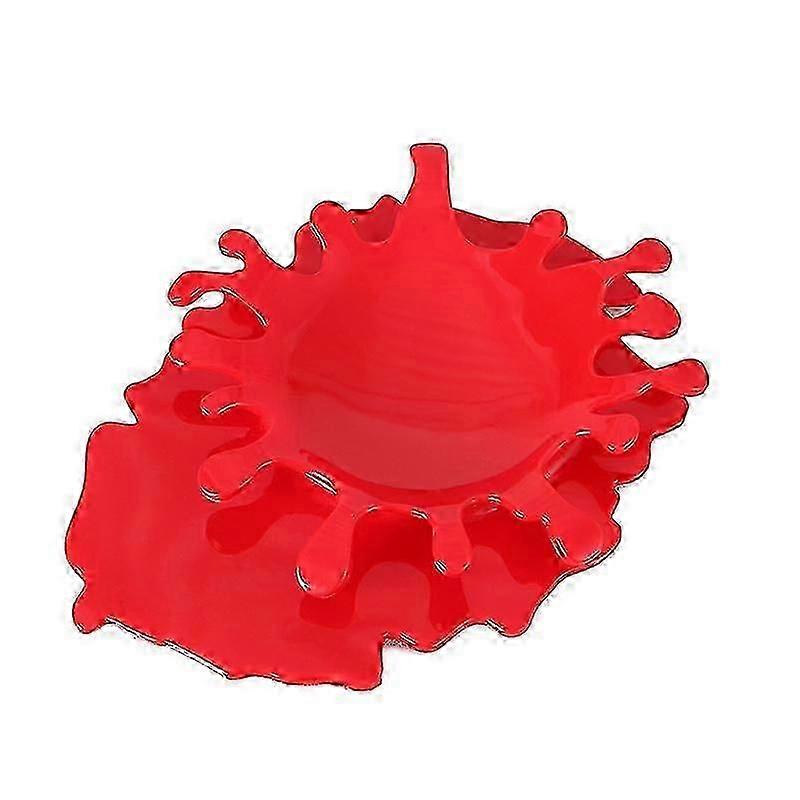 Plastic Spoon Rest, Durable Kitchen Utensil Holder, Heat-resistant Tableware Stand, Multipurpose Cooking Tool (Red, 1pc)