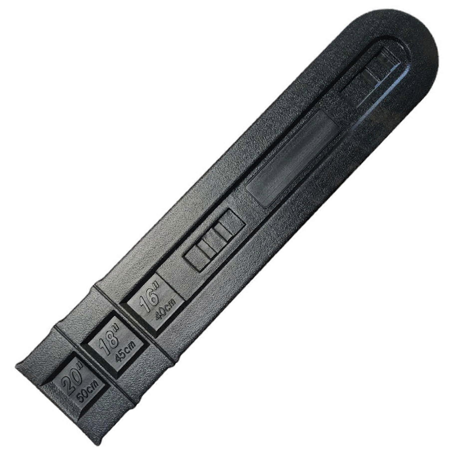 Portable chainsaw scabbard, 19, 69 long plastic chainsaw bar cover protective chain