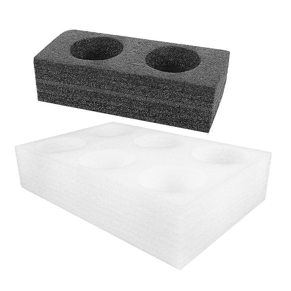 Coffee Cup Carrier Tray Hold Cups Stably EPE Foams Material 2Pcs