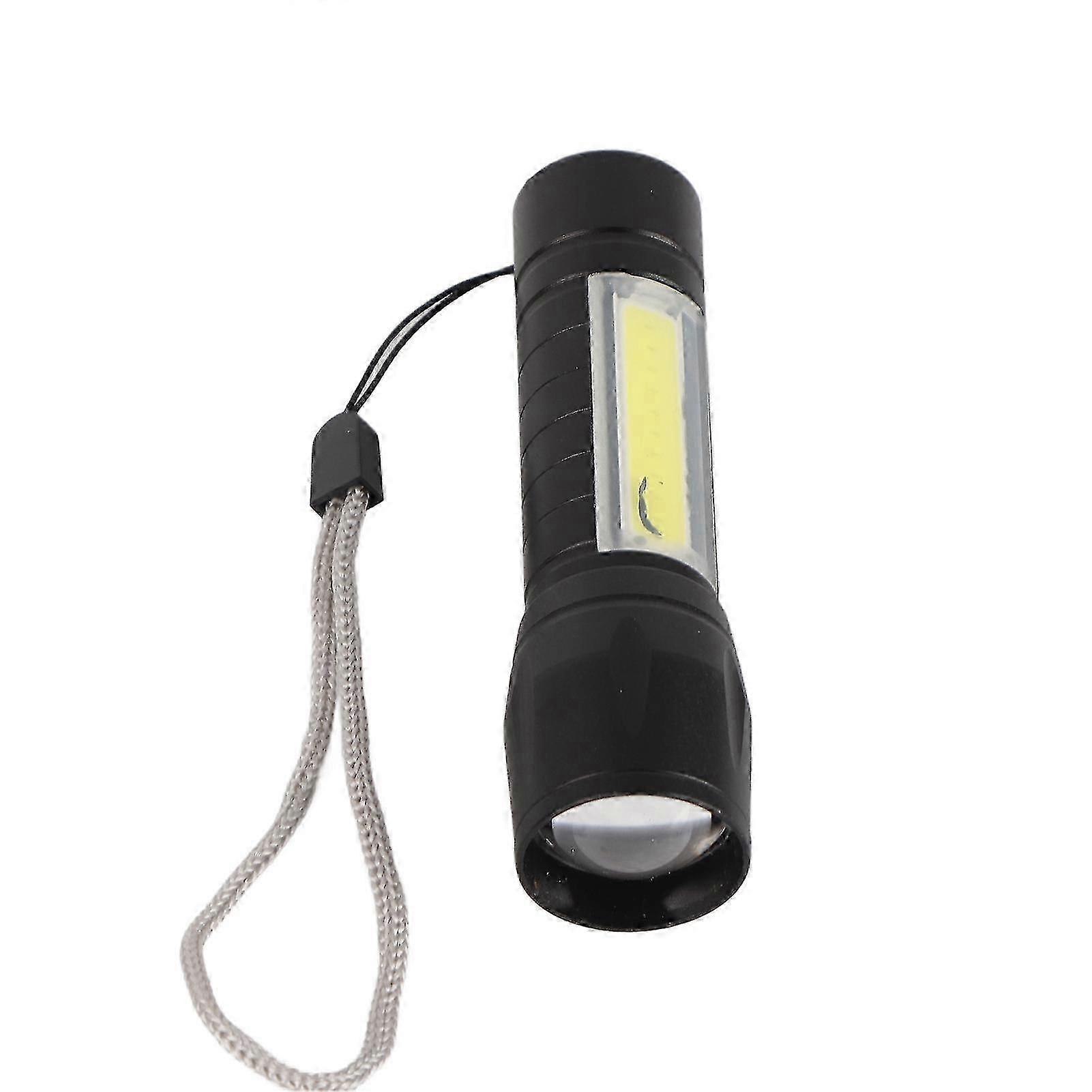 USB Rechargeable Mini LED Flashlight Waterproof Pen Light for Camping Hiking