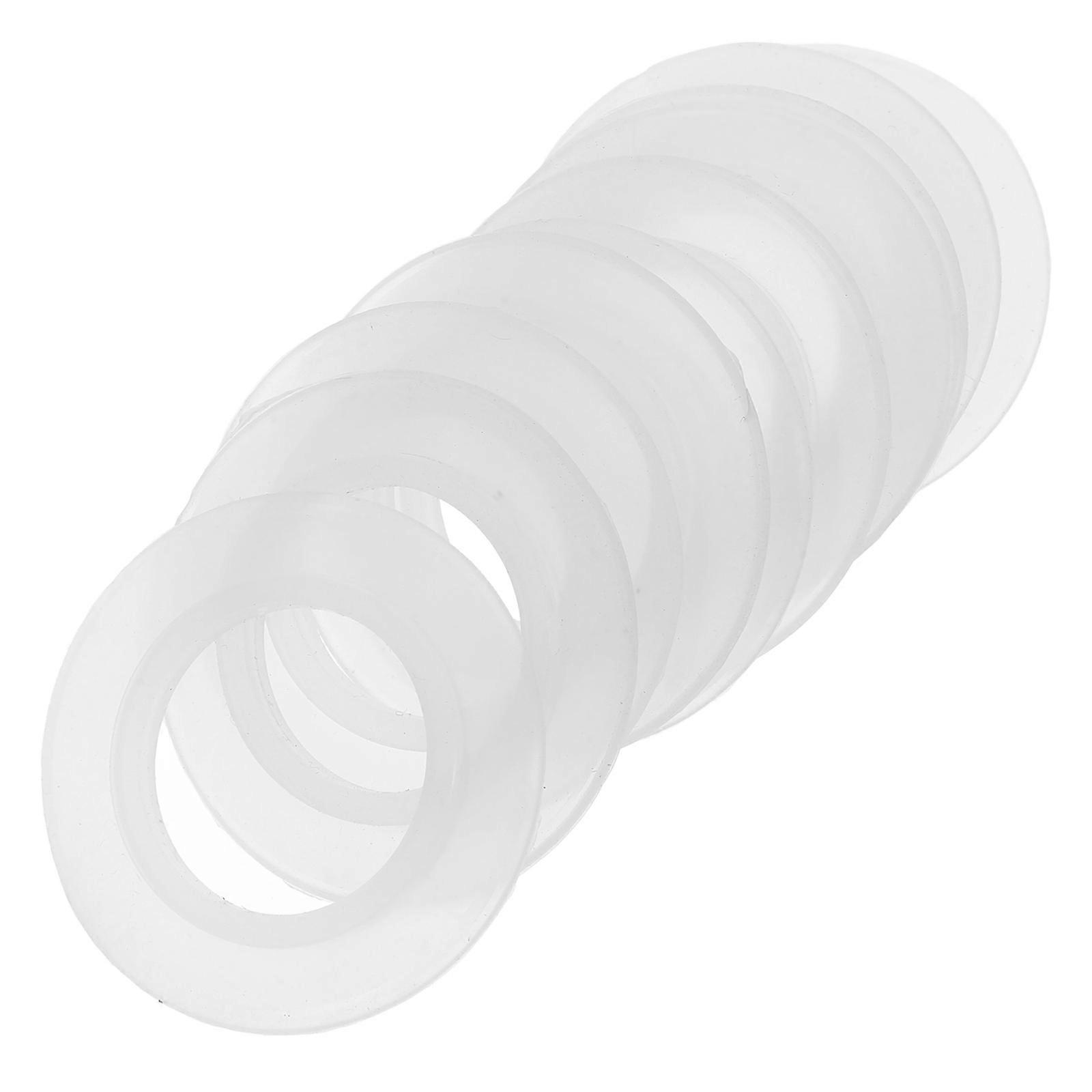 10 Pcs Universal Basin Drain Gasket Replacement Parts Silicone Sealing Ring for Bathroom Sink Drain Stopper