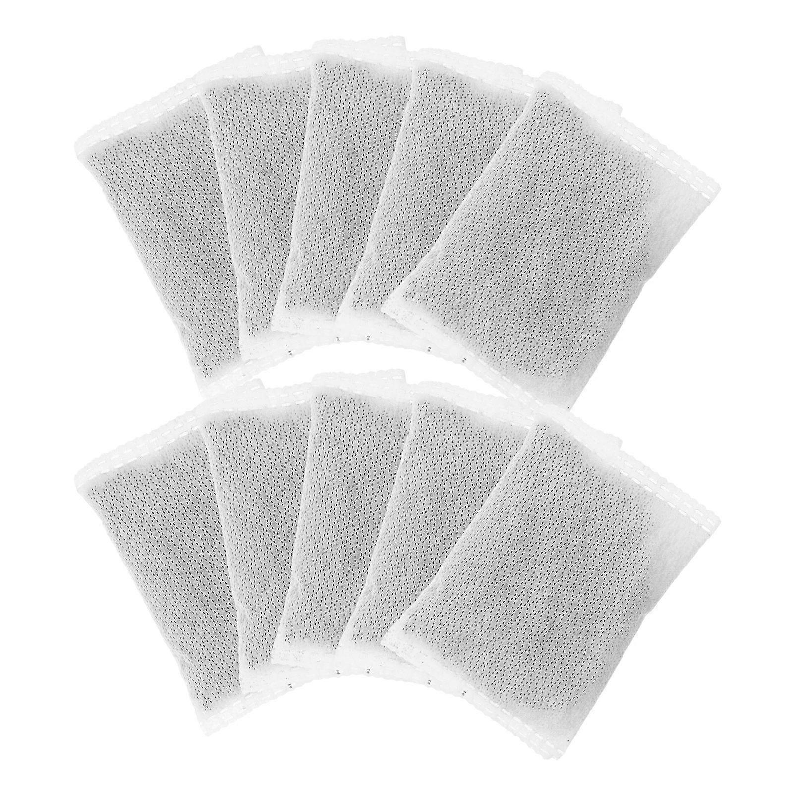 Activated Charcoal Refills Rectangular Interior Shoe Cabinet Natural Composition 10Pcs