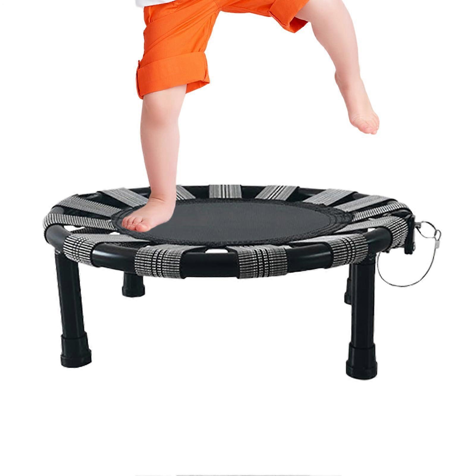 Trampoline for Kids  Fitness Trampoline for Children, Round Portable Safe for Girls Kids Fitness Exercise Jumping Toy