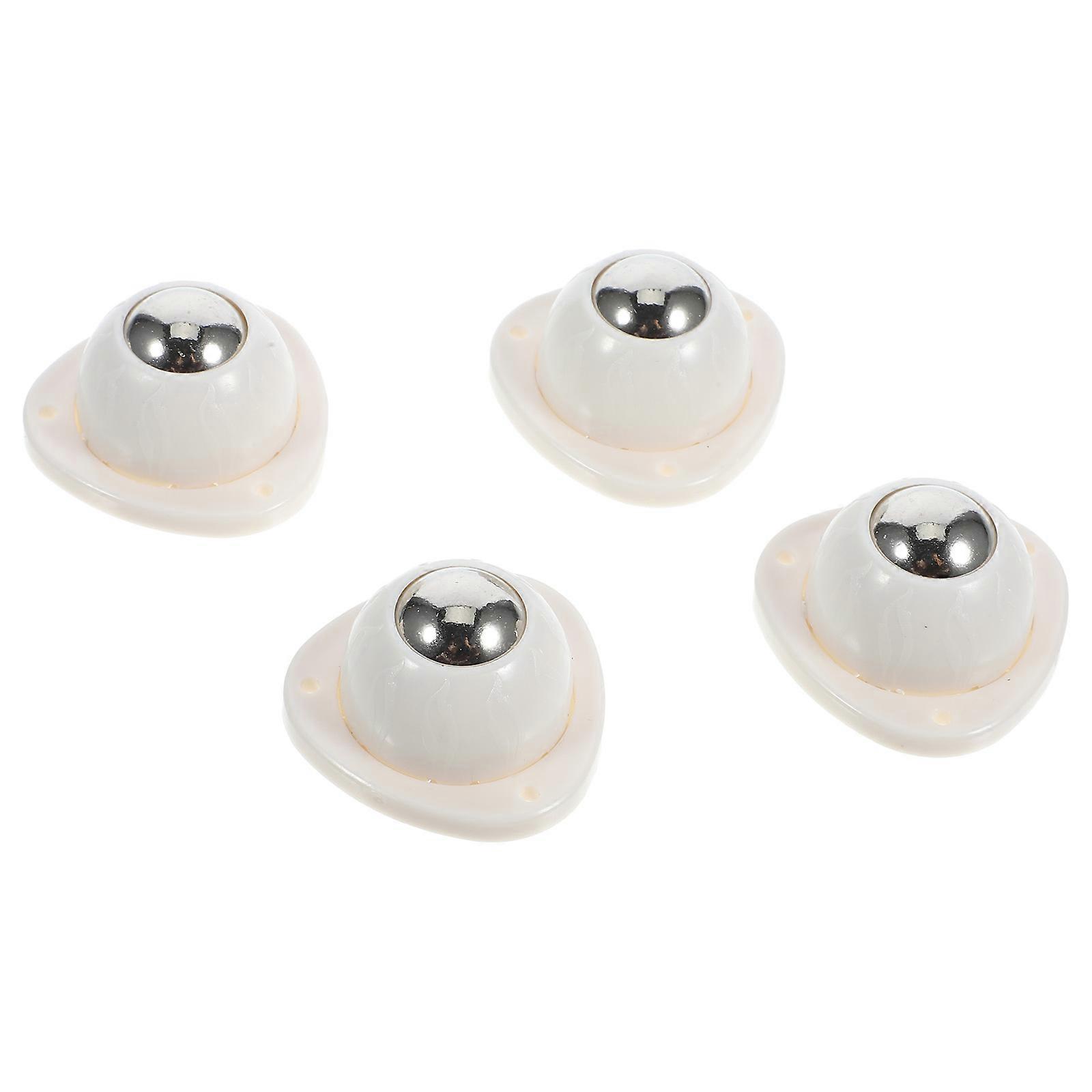 Self Adhesive Mini Caster Wheels For Trash Can 4 Set Adhesive Easy Installation For Home Use