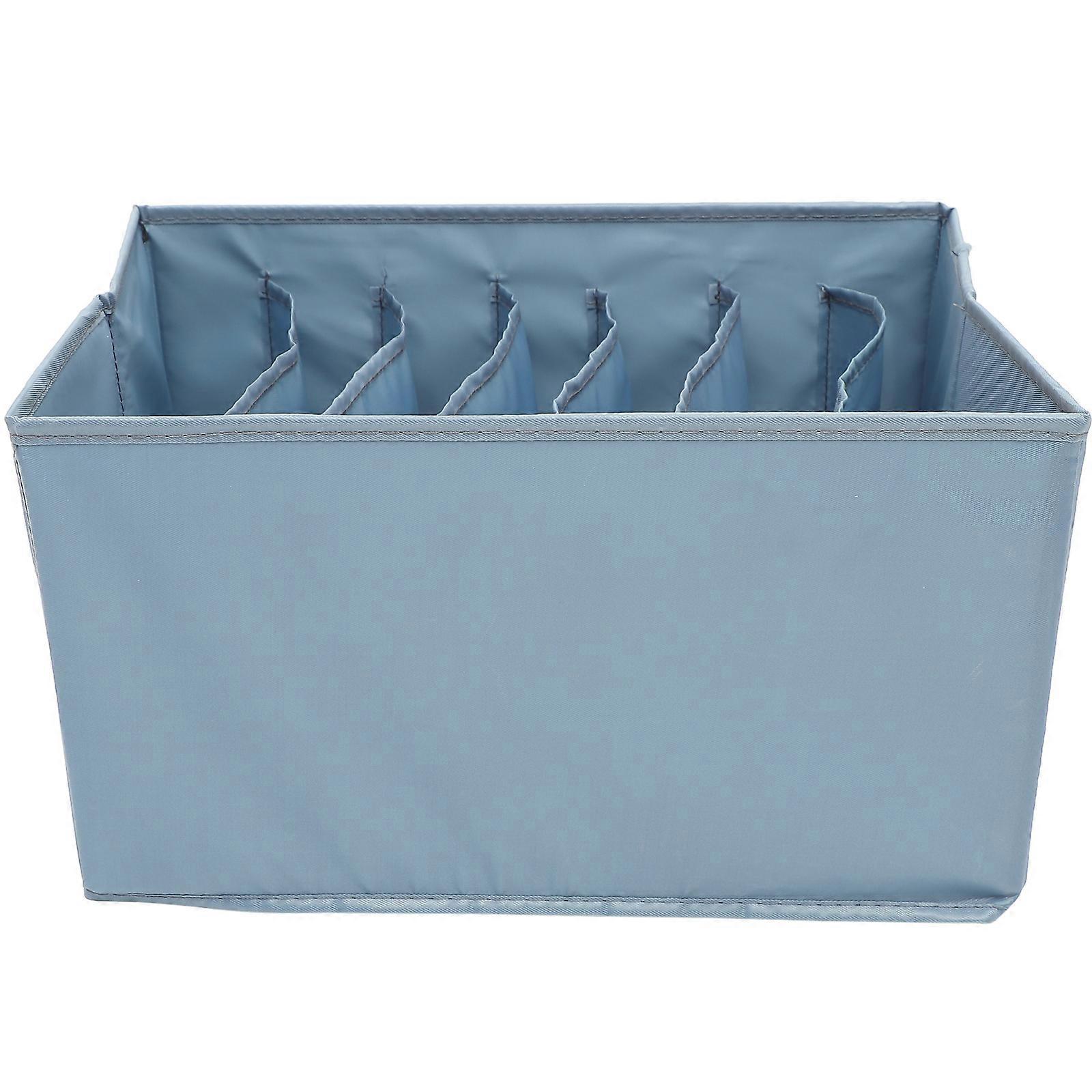 Wardrobe Storage Boxes Wardrobe Clothes Organizer Foldable Rectangular PP Material 36x25x20cm Dormitory Use 1Pack